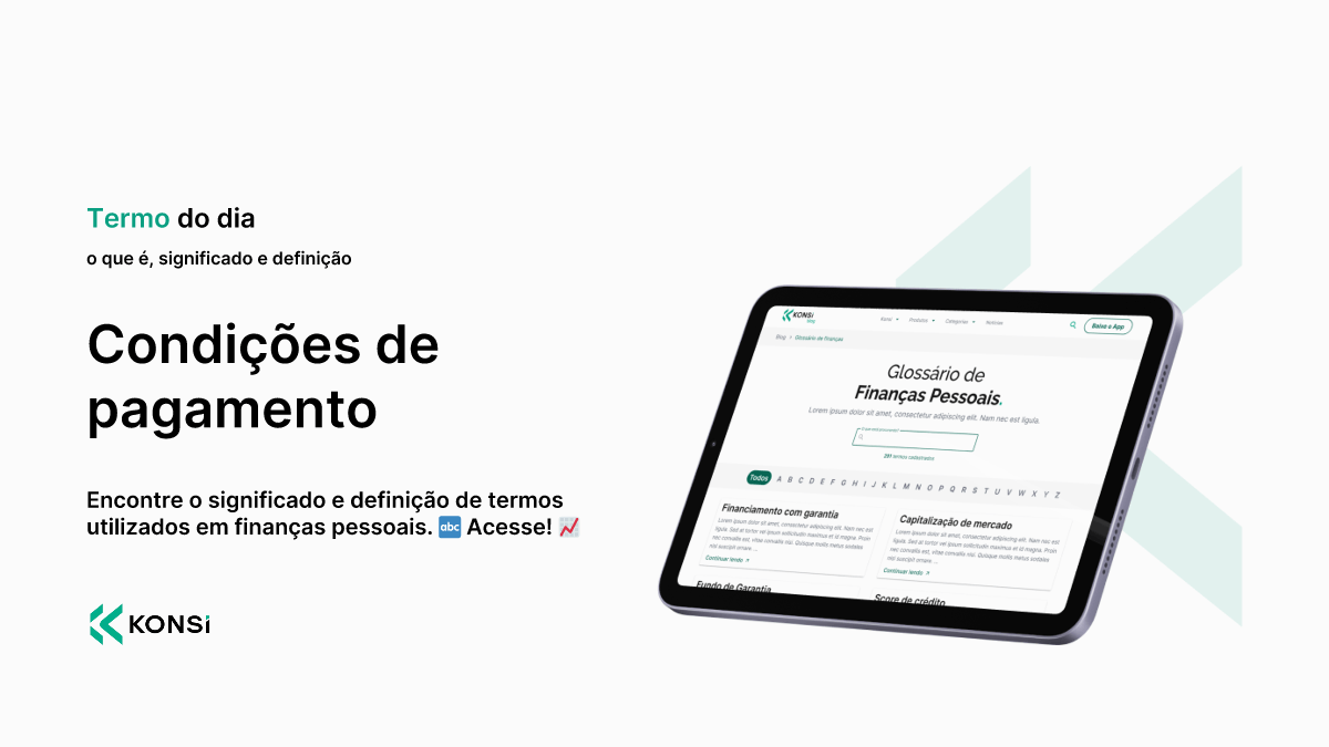 Condições de pagamento de empréstimo