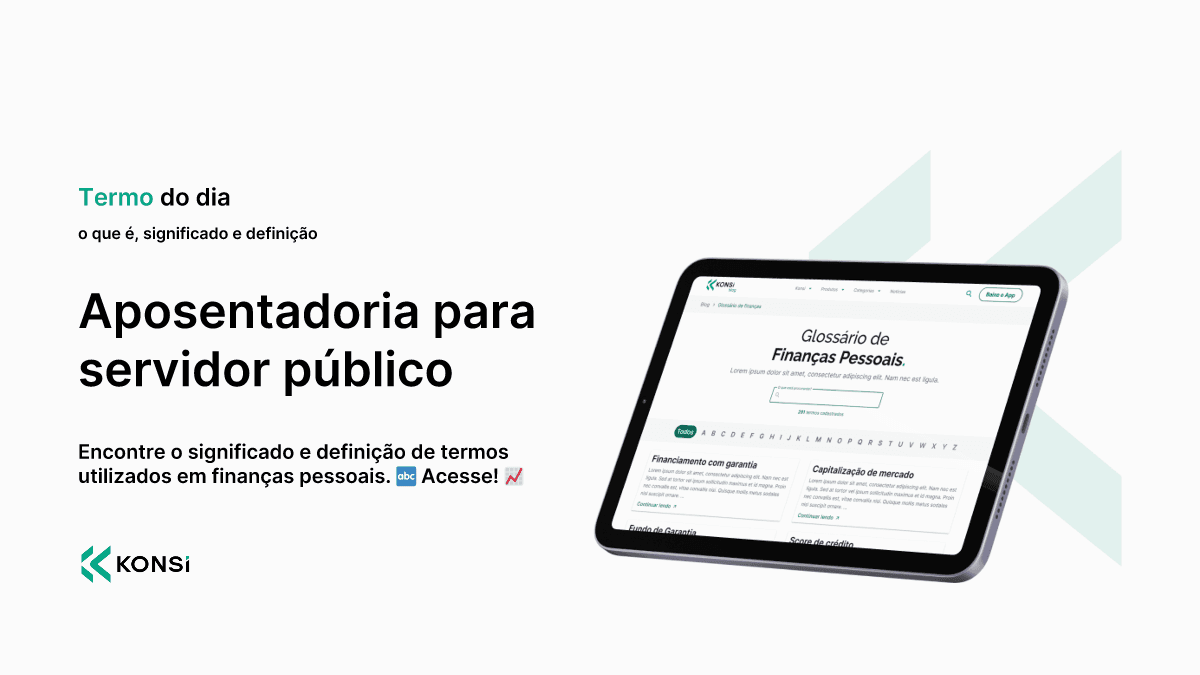 Aposentadoria para servidor público