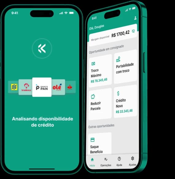 Simulação de Empréstimo Consignado no App Konsi Simulação de Empréstimo Consignado no App Konsi